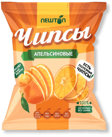Апельсиновые чипсы
